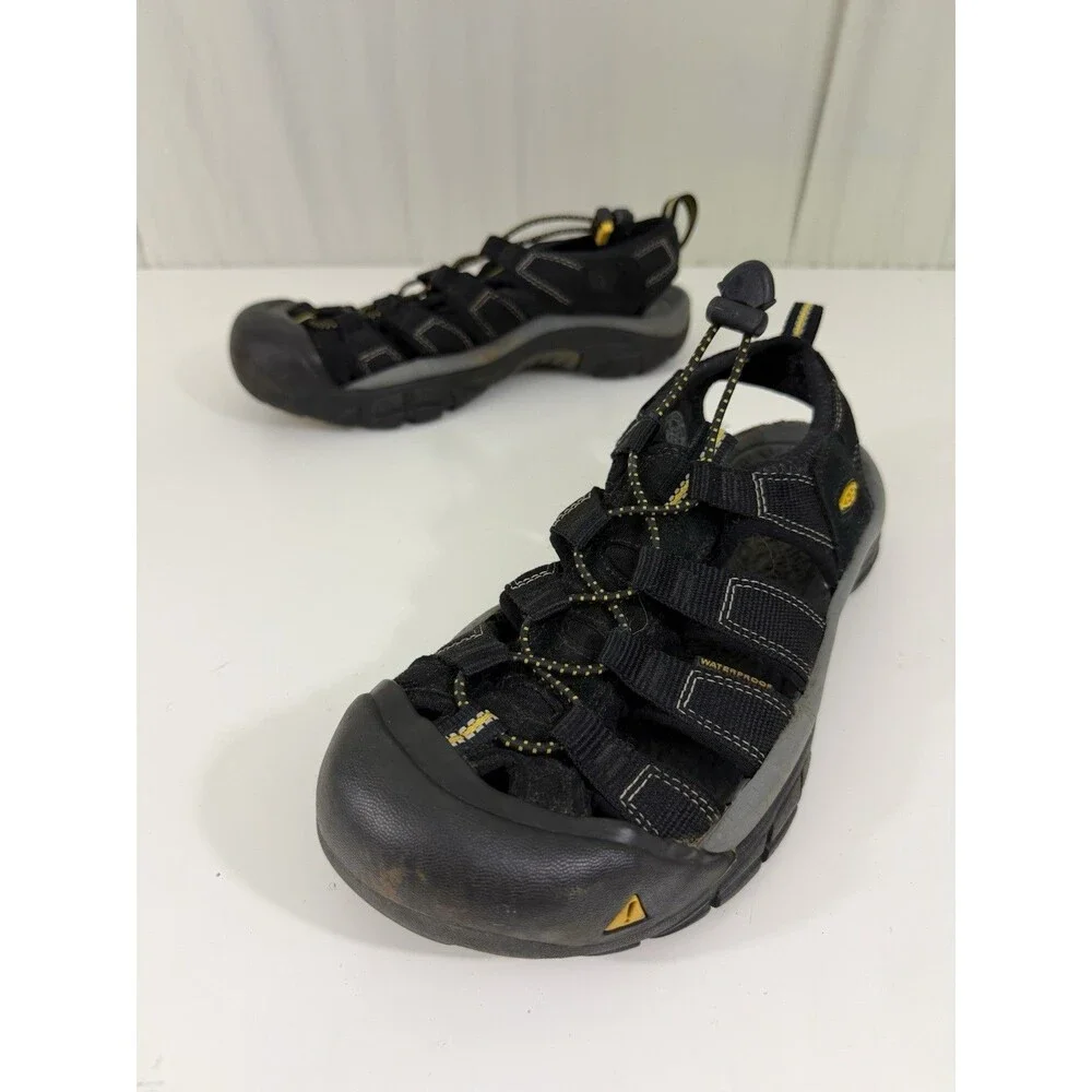 KEEN NEWPORT Black Running Hiking Waterproof Trail Sport Sandals Women’s Sz 9